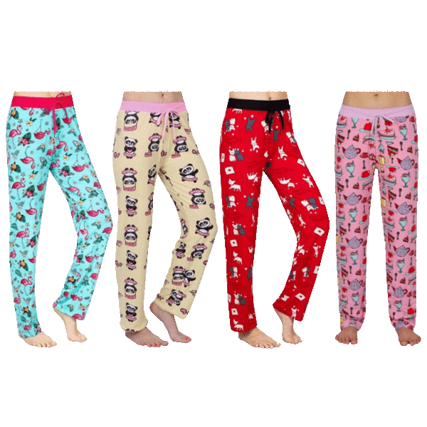 3-Pack: Women's Assorted Lounge Pants