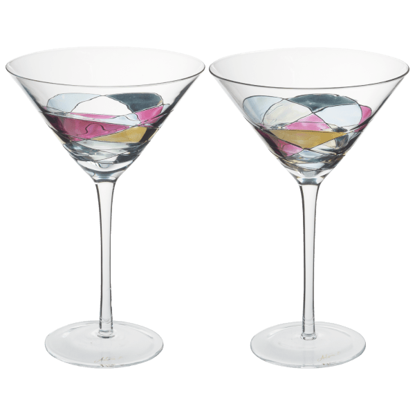 SideDeal Antoni Barcelona 2Piece Martini Glass Gift Box Set