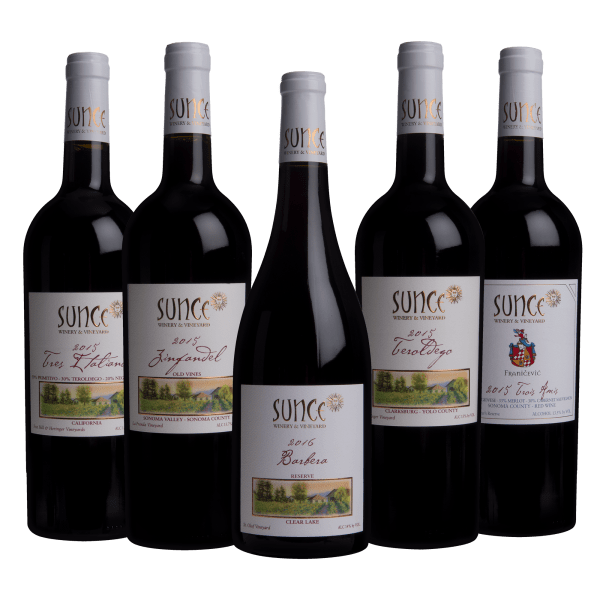 Suncé Winery & Vineyard Italian Mixed Set