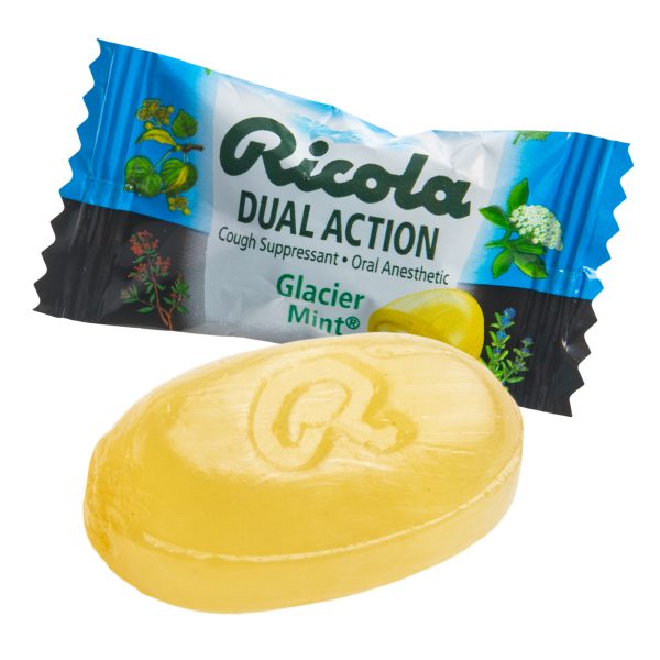 456-Pack: Ricola Dual Action Glacier Mint Cough Drops