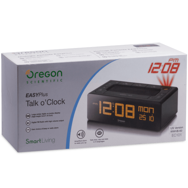Meh Oregon Scientific Talking Alarm Clock