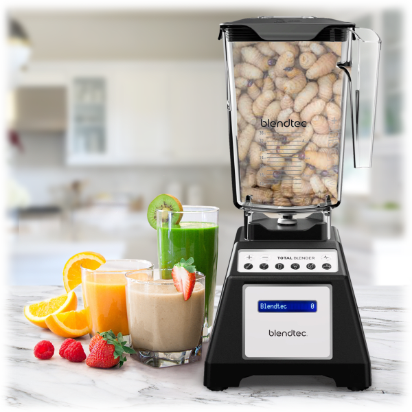 Meh Blendtec Total Blender with WildSide + Jar AND Blendfresh powder