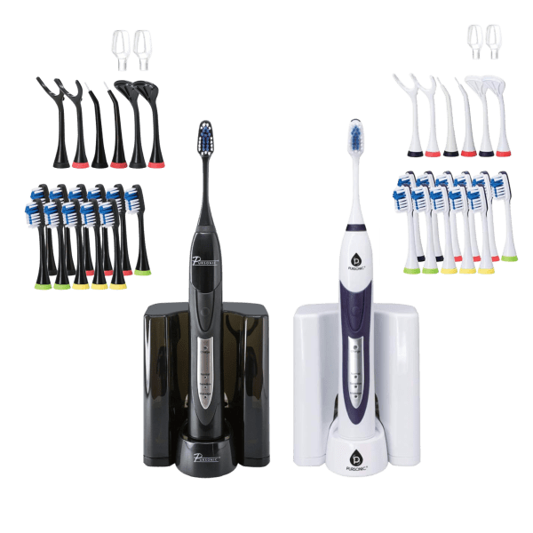 Meh Pursonic S520 Deluxe Sonic Toothbrush Set with 18 Attachment Heads