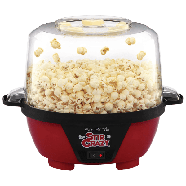 West Bend Stir Crazy 6-Quarts Popcorn Maker Machine