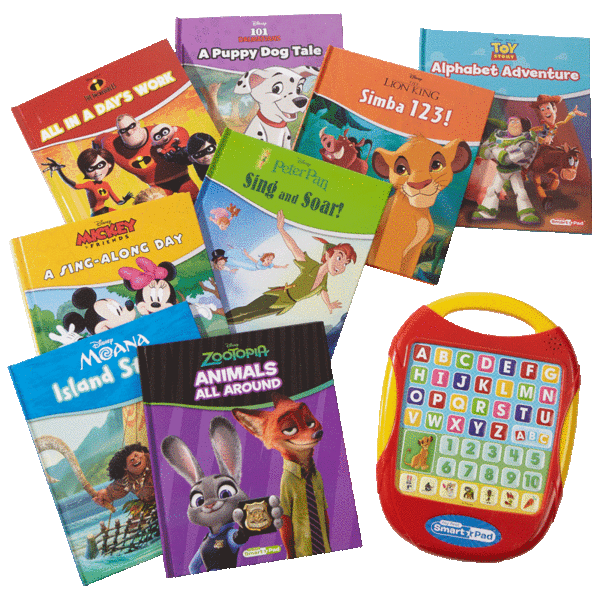 Pick-your-2-Pack: Electronic Reader with 8 Sound Books (Disney & More)