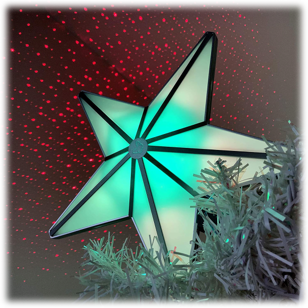 MorningSave: BlissLights Laser Star Projection Christmas Tree Topper