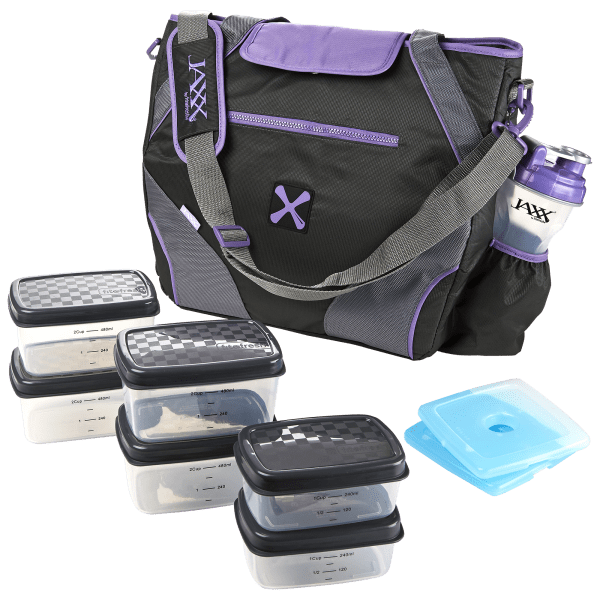 Fit & Fresh JAXX FitPak Meal Prep Lunch Bag with Portion Control