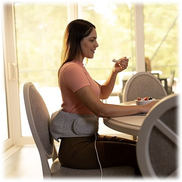 SideDeal Sharper Image Calming Heat Deluxe Back Wrap