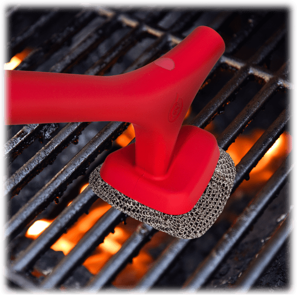 2-Pack: Grillville Triangular BBQ Scrub Brush