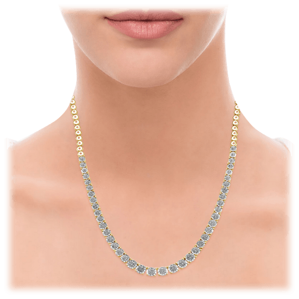 Diamond Muse 1/3 Carat Diamond Tennis Necklace