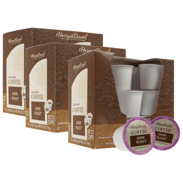 54-Pack: Harry & David Individual Coffee Cups