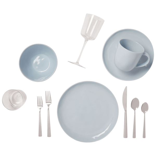 Morningsave leeway home 44 piece full way complete table setting kit