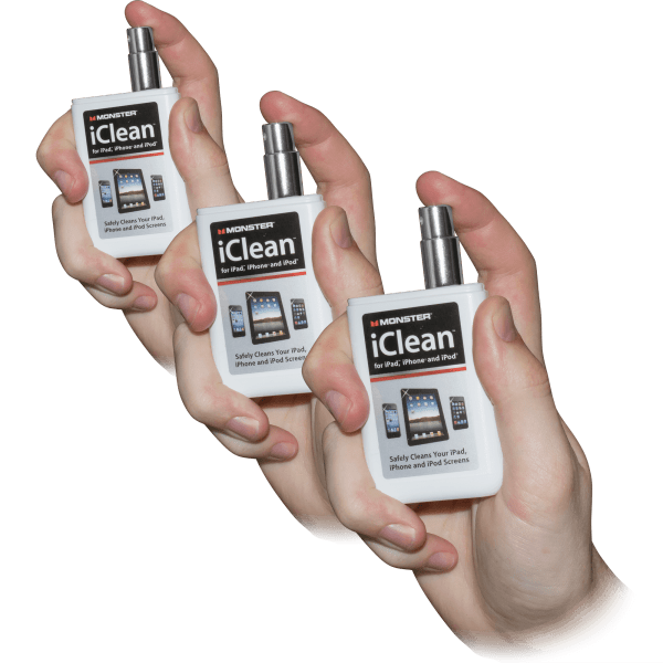 3-Pack: Monster iClean Screen Cleaning Kits