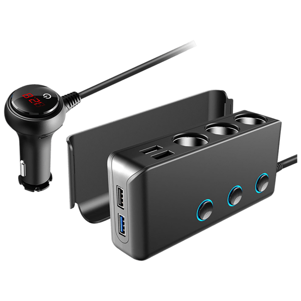 SideDeal Remarkable GoodZ 3Socket Power Splitter Mobile Device Car