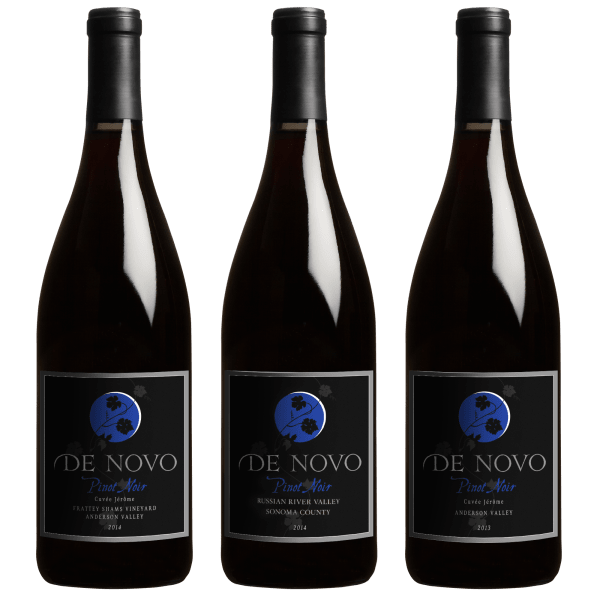 De Novo Mixed Pinot Noirs