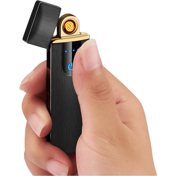 MorningSave: Slim Windproof Rechargeable Lighter