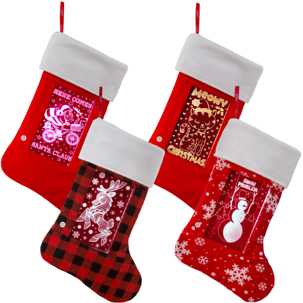 Pop Lights Color Changing Stockings by Igloo
