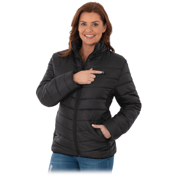 MorningSave: Caldo Insulated Puffer Jacket with Heating Panels