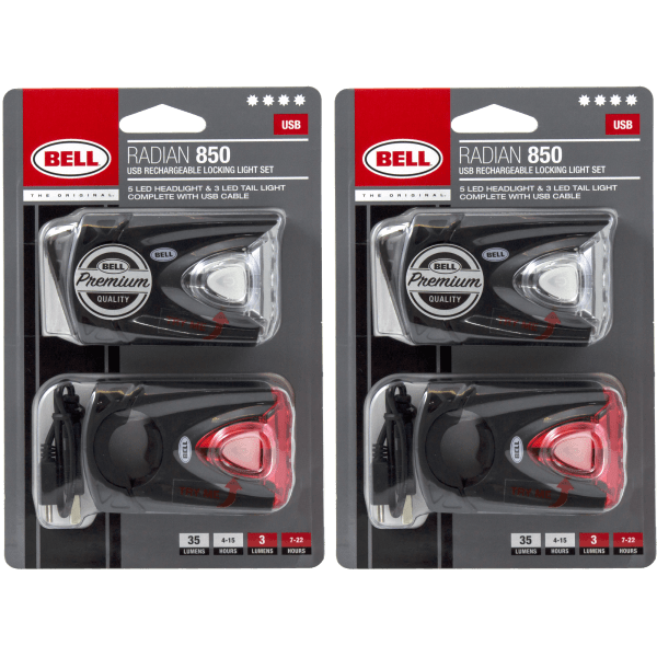 2-for-Tuesday: Bell Rechargeable LED Bicycle Light Sets