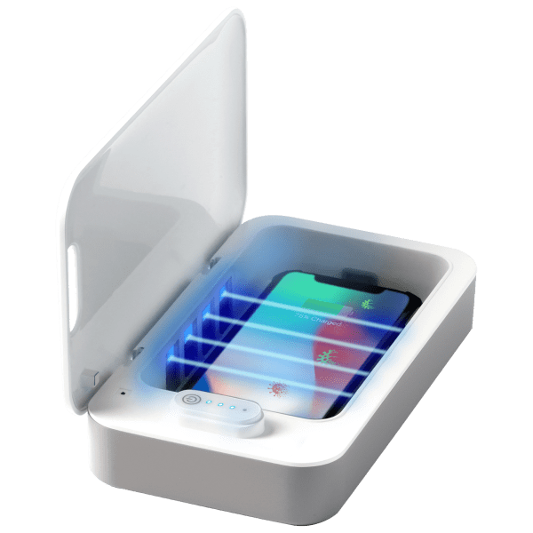 Meh 2Piece Sharper Image UV Zone Sanitizing Box Bundle