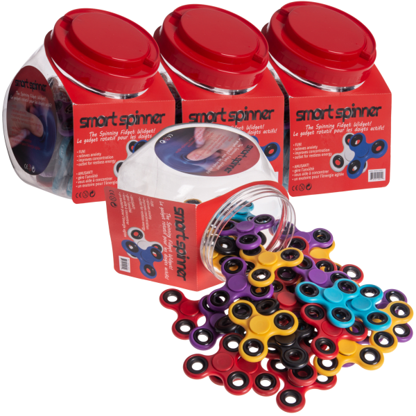 160-Pack Fidget Spinners (Standard or Printed)