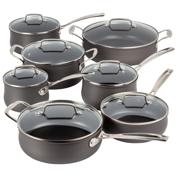 Cuisinart 14-Piece Nonstick Hard-Anodized Cookware Set