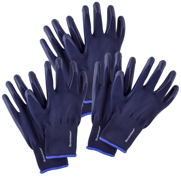 SideDeal 3 Pack Brookstone Lightweight Gardening Gloves Small