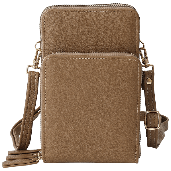 MorningSave: Malibu Skye Crossbody 3 Zipper Wallet Crossbody