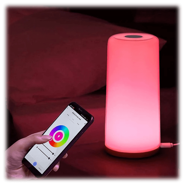 MorningSave: Albrillo Smart Touch Sensor Nightstand RGB Lamp