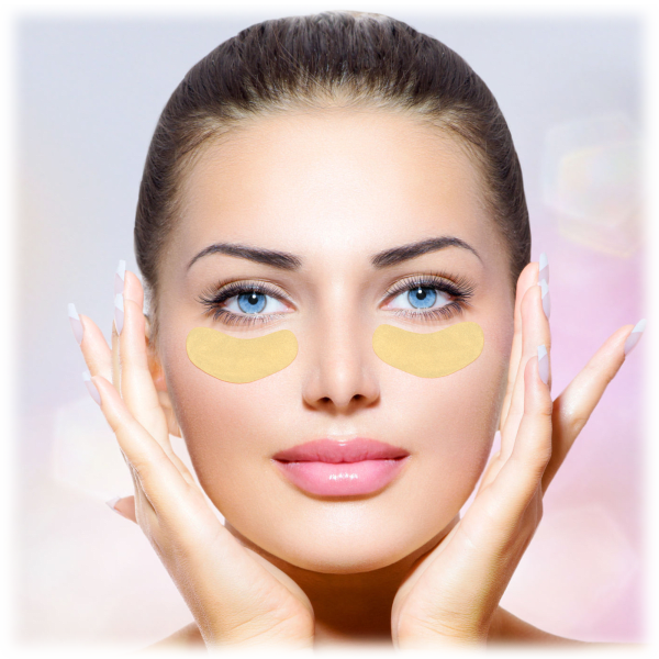 MorningSave HerMinerals 24K Gold Eye Masks (12 Pairs)