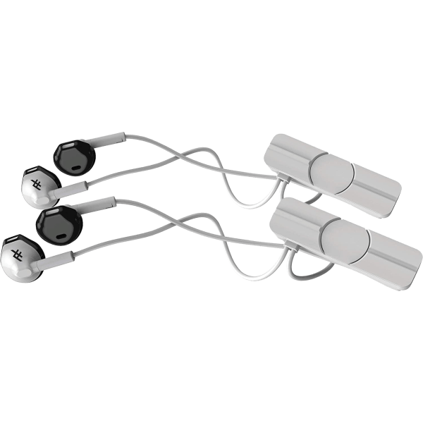 2-Pack: iFrogz InTone Wireless Earbuds with Mic in White