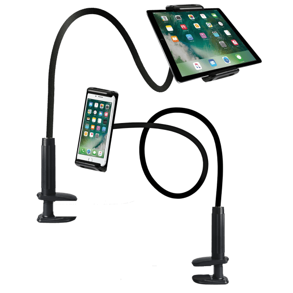 2-Pack: CobaltX 2-in-1 Adjustable Smartphone/Tablet Clamp Stands