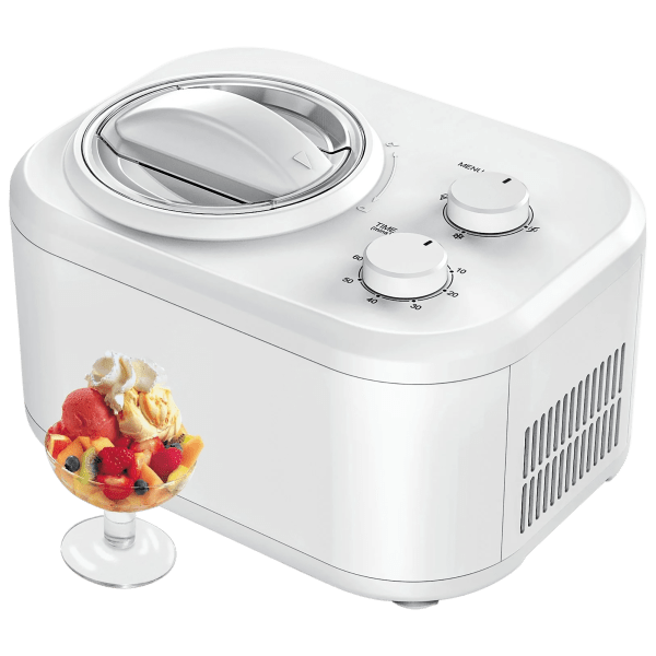 1L Ice Cream Maker with Compressor