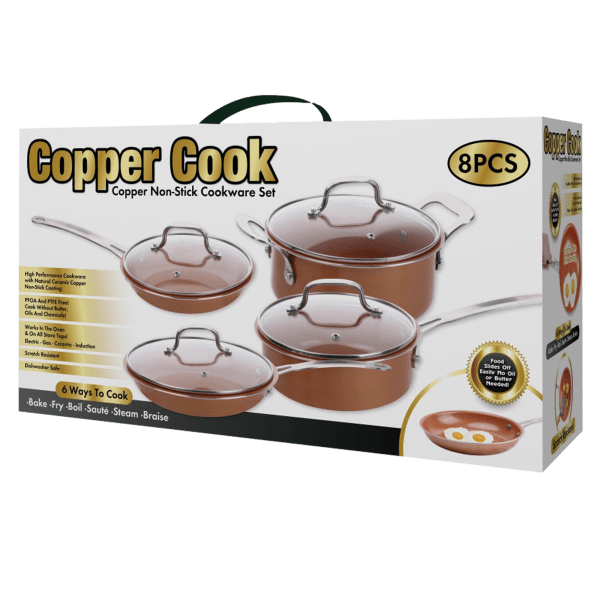 copper pan set target