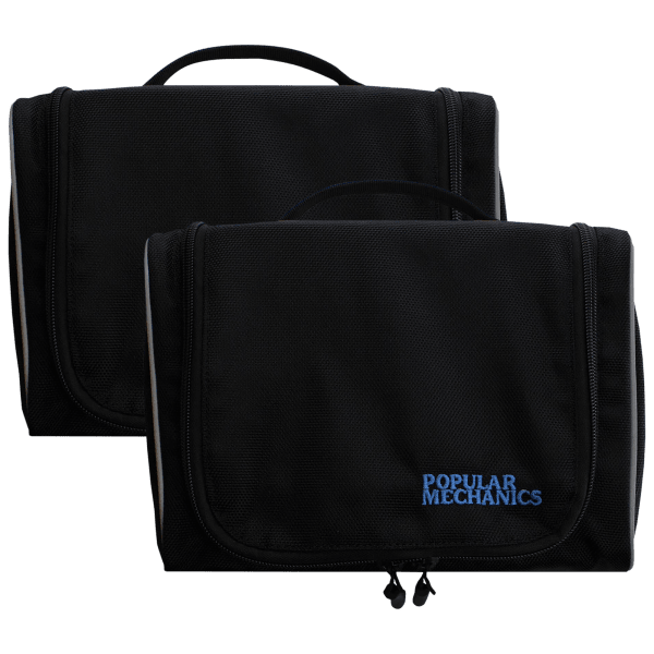 Meh 2Pack Popular Mechanics Travel Gear Bags with Powerstrip