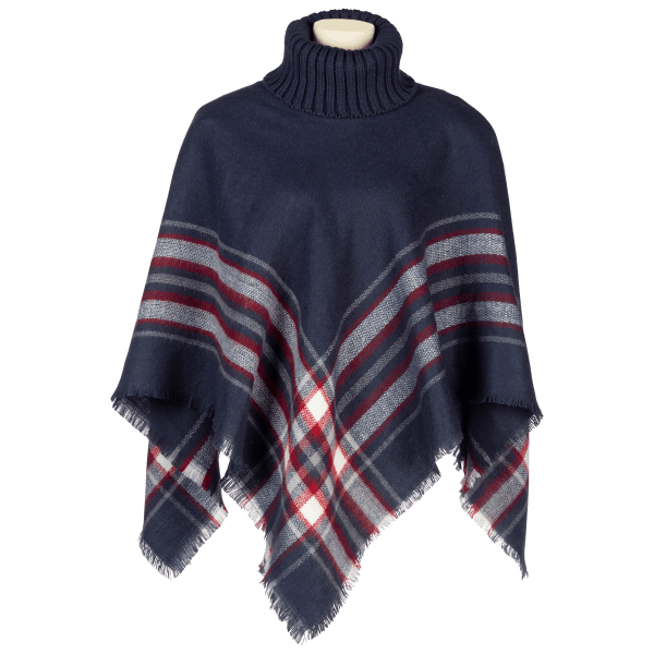 MorningSave: Tahari Designer Cowl Neck Knit Poncho