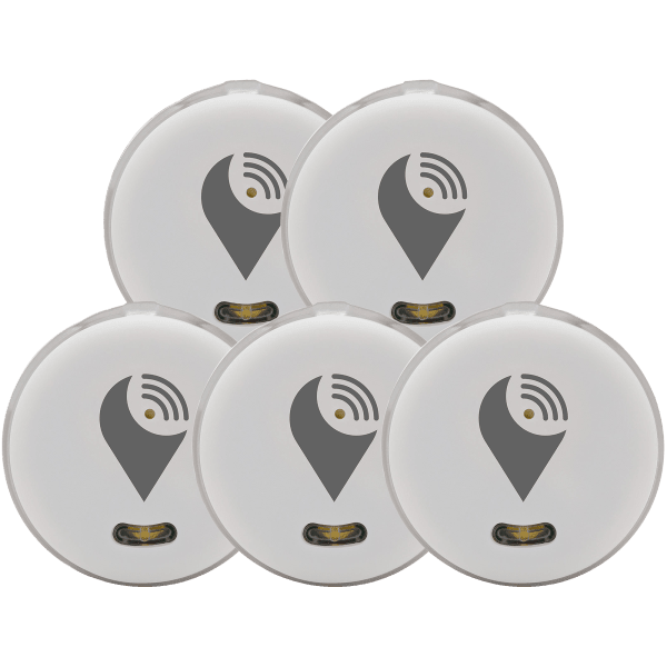 Meh: 5-Pack TrackR Pixel Bluetooth Tracking Devices With EXTRA Batteries