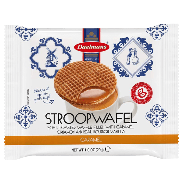 96-Pack: Daelman's Soft Toasted Stroopwafels