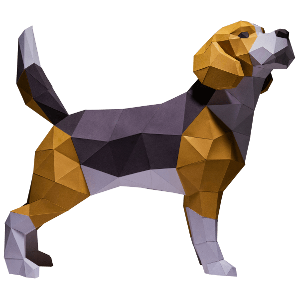Papercraft World Beagle Model