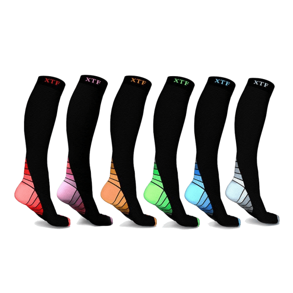 Morningsave 6 Pack Extreme Fit Xtf Unipression Socks