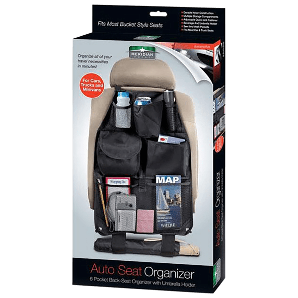 MorningSave Auto Back Seat Organizer