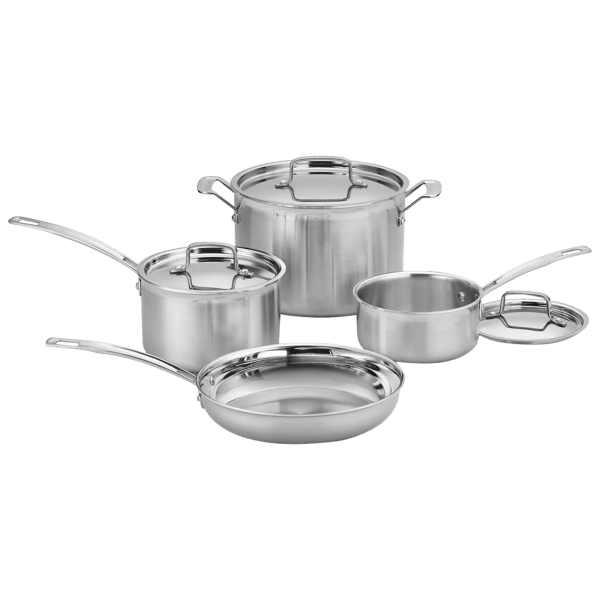 Cuisinart 7-Piece Multiclad Pro Cookware Set