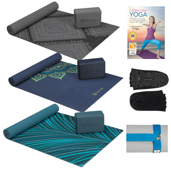 Gaiam 5-Piece Yoga Set
