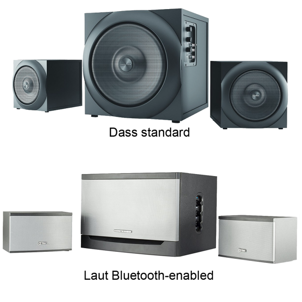 Thonet & Vander "Dass" & "Laut" 2.1 Speaker Systems