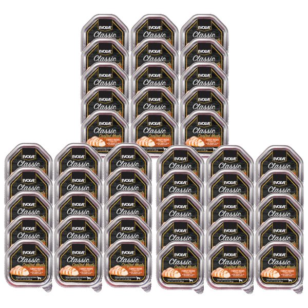 45-Pack: Evolve Classic Crafted Cat & Dog Food
