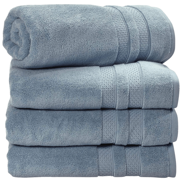 MorningSave iDesign 4Piece Spa Bath Towel Set