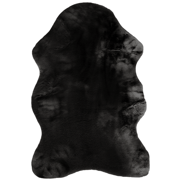 MorningSave LUXE Fur Faux Rabbit Fur Sheepskin Rug/Throw (2' x 3')