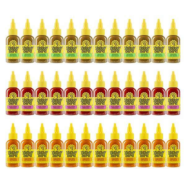 36-Pack: Yellowbird Hot Sauce