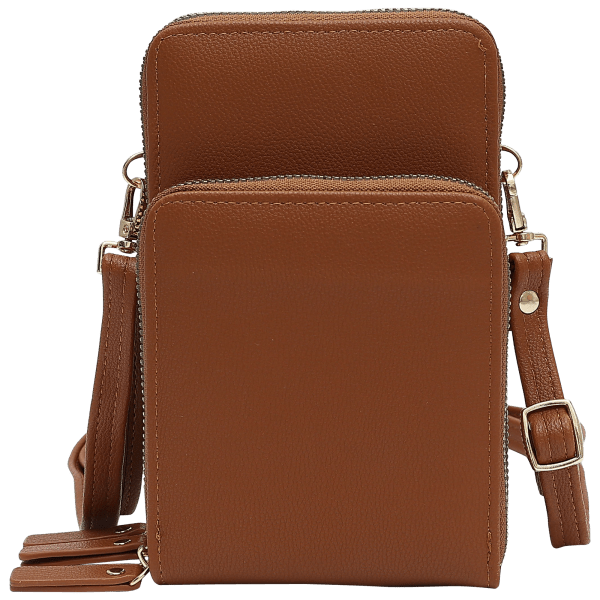 MorningSave: Malibu Skye Crossbody 3 Zipper Wallet Crossbody