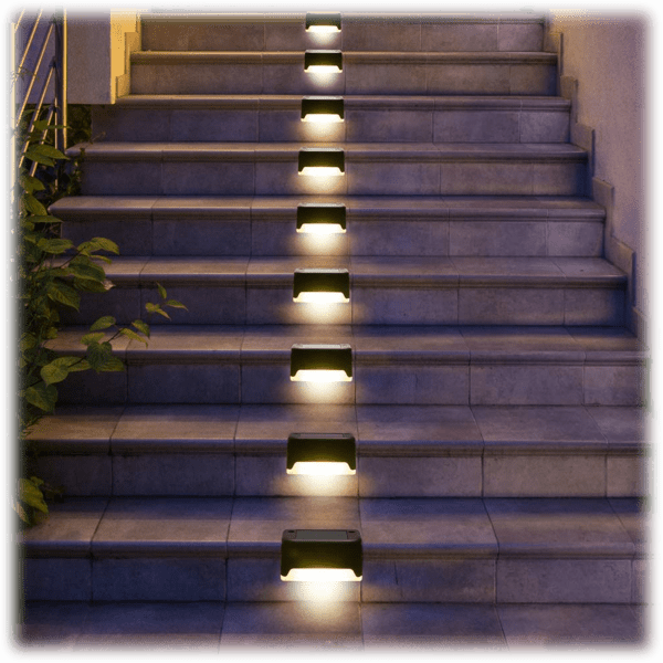 SideDeal: 16-Pack: Boundary Solar Waterproof LED Deck Lights